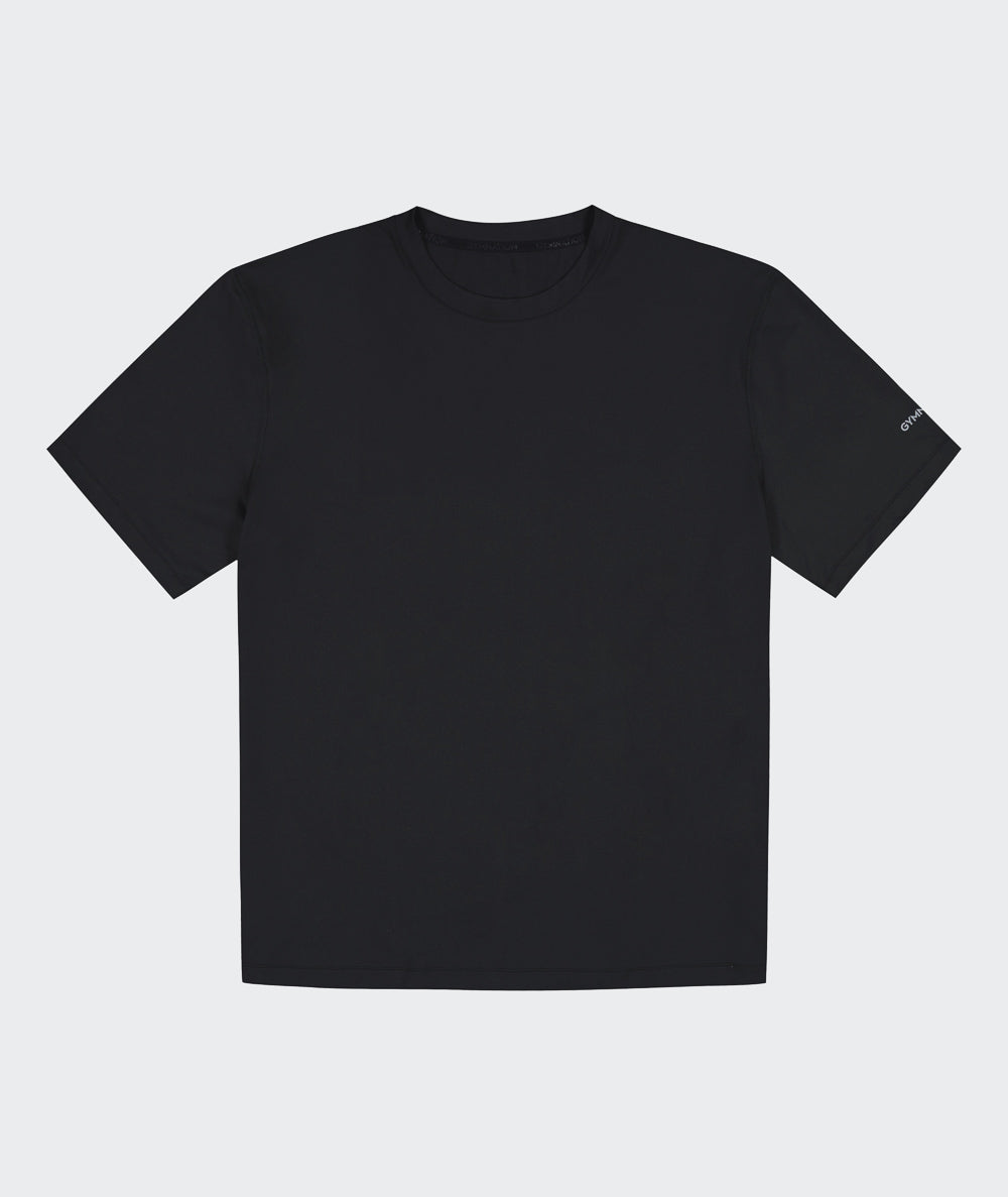 Oversize training T-Shirt - Unisex, Male 175cm / size L, Female 160cm / size XS#color_black
