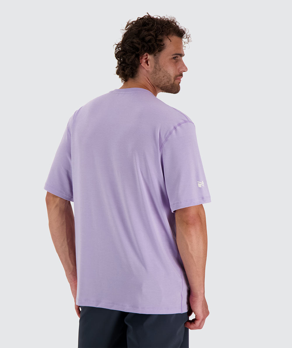 Lavender men's oversize training t-shirt#color_lavender