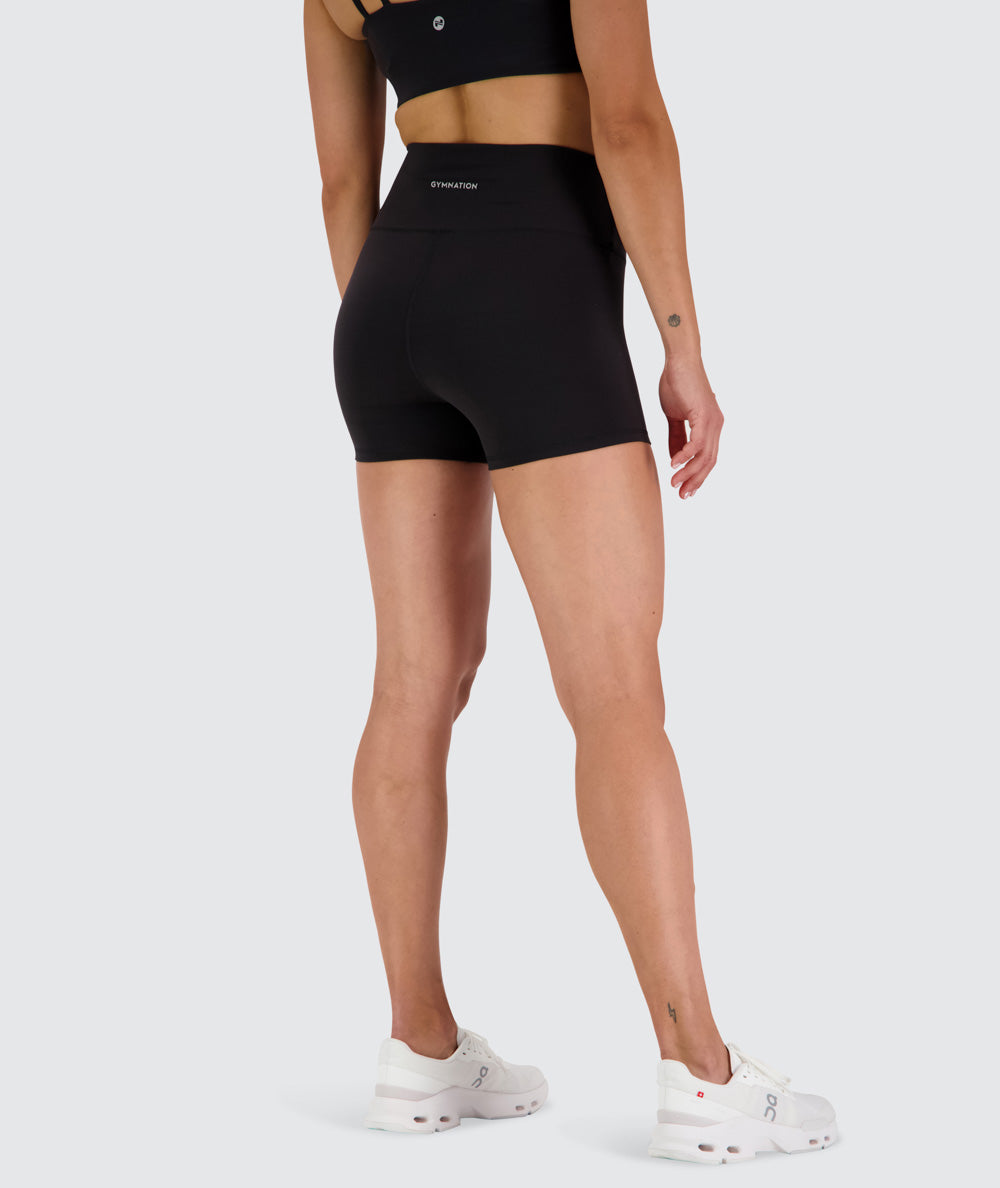 Short supersoft shorts, Model 176 cm / size S#color_black