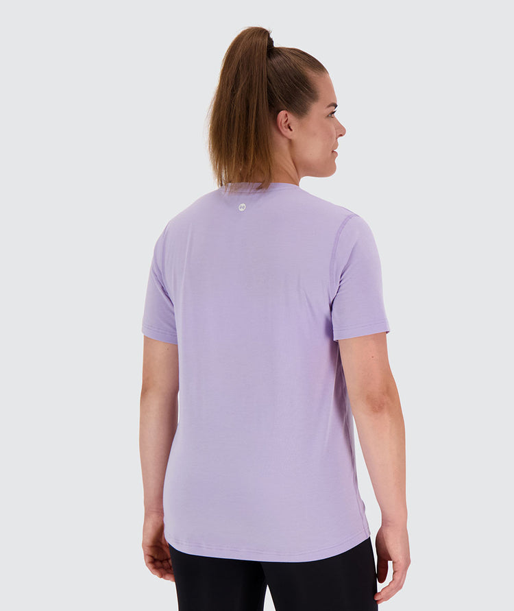 Best women's  t-shirt for crossfit training#color_lavender