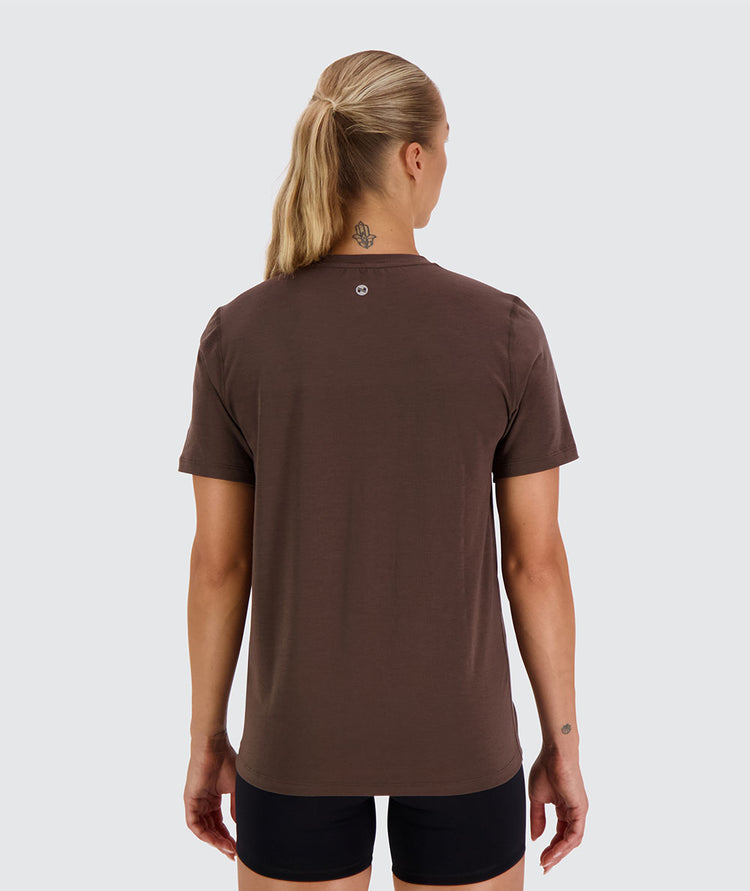 Gymnation everyday tee#color_coffee-bean