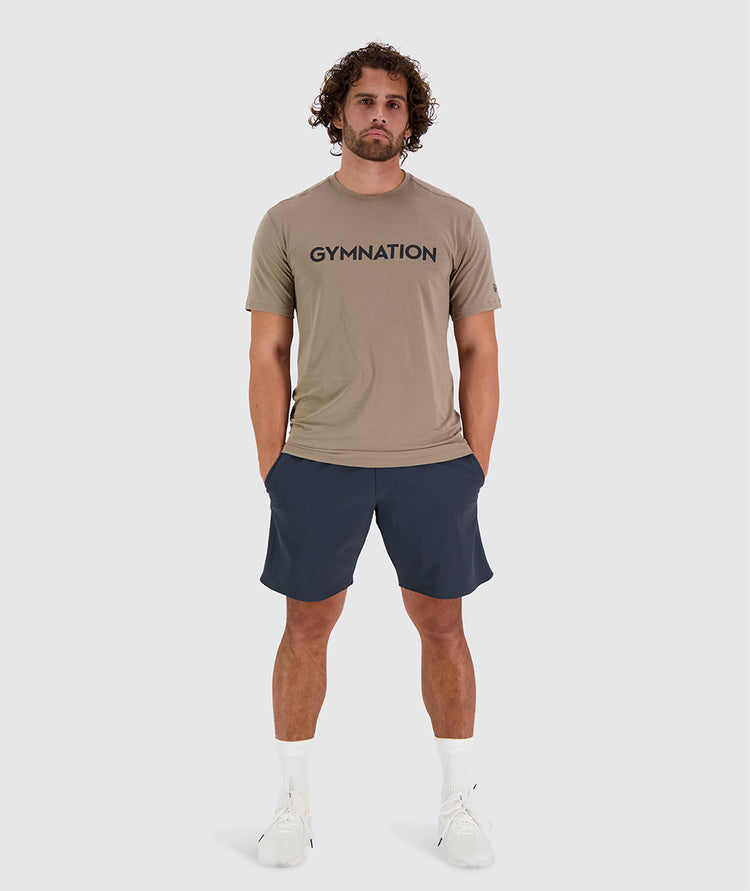 men's gymnation t-shirt#color_sand