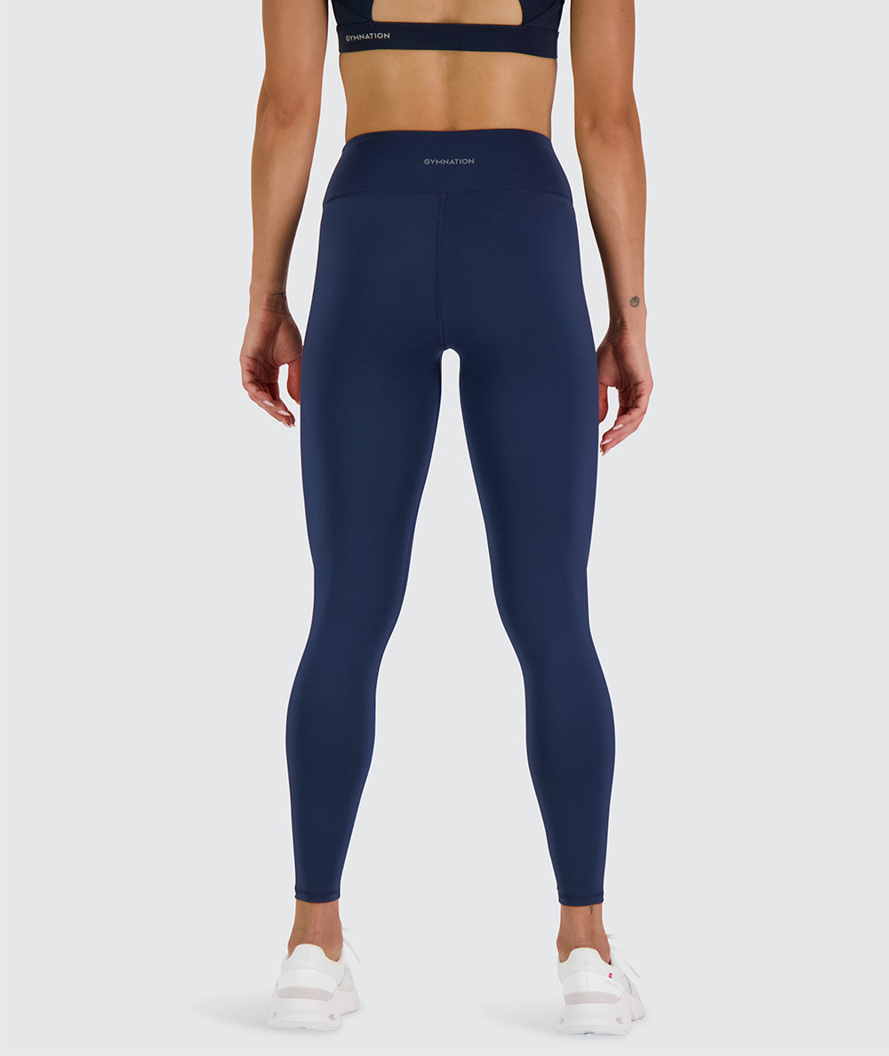 Mid-Waist Training Tights#color_dark-navy