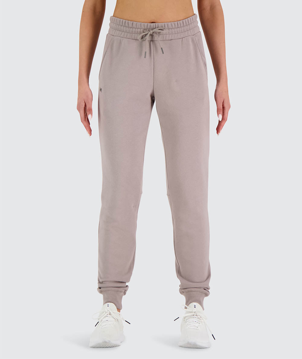 womens sweatpants, Model 173 cm / size S#color_sand