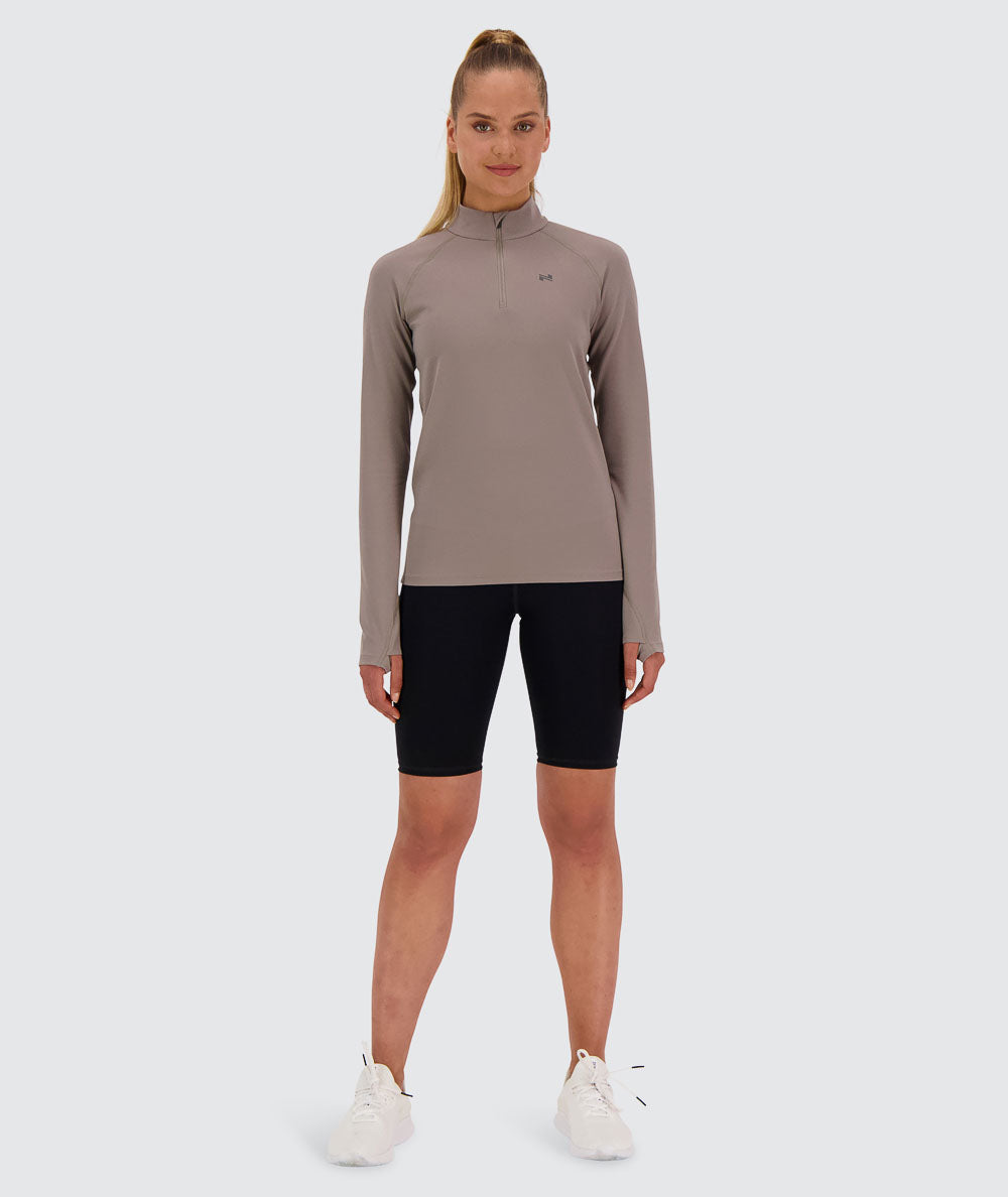 Women's Training Half-Zip #color_sand