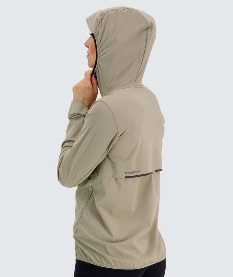 Women's Training Anorak #color_sand