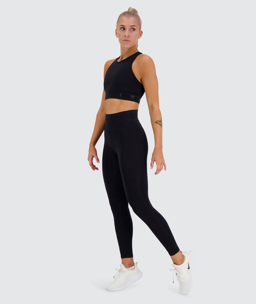 High-Waist Supersoft Leggings#color_black