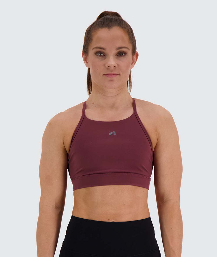 Training Bra #color_wine-red